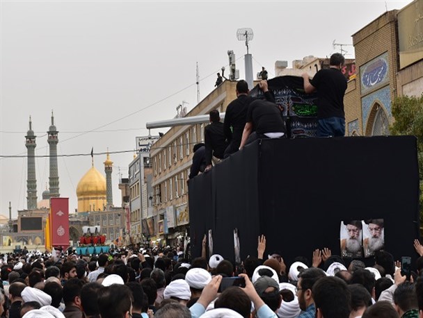 برگزاری مراسم تشییع پیکر آیت الله فاطمی نیا در قم