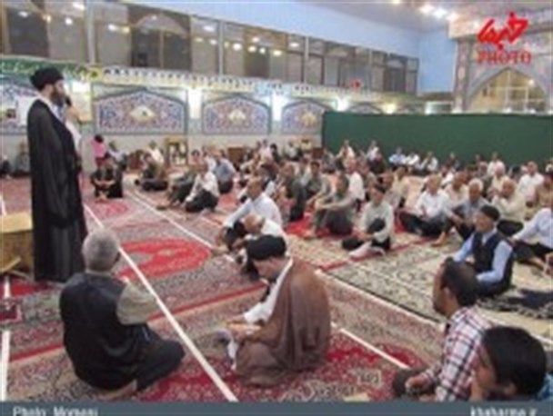 حجت الاسلام مؤمنی از مساجد بخش حبیب آباد بازدید کرد/تصاویر