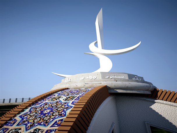 میدان علویان در ورودی شهر آمل احداث می شود/تصاویر