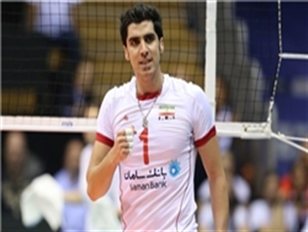 محمودی در صدر بازیکنان امتیاز آور لیگ جهانی والیبال