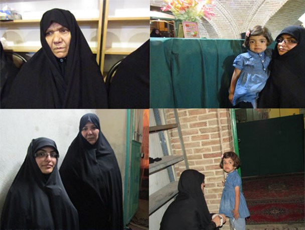 دلتنگی های دختر سه ساله و صلابت یک مادر+تصاویر