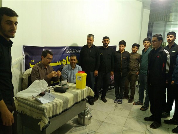 ایستگاه سلامت در مساجد و حسینیه های شهرستان قروه برپا شد + تصاویر