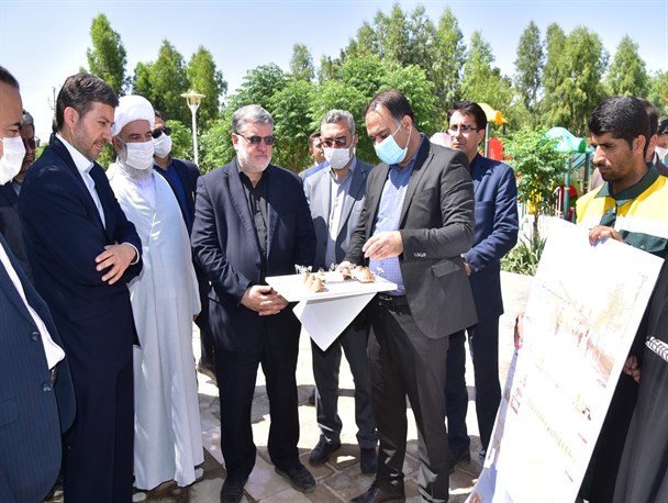 معاون وزیر کشور در گردهمایی شهرداران و دهیاران خراسان جنوبی حضور یافت/ بازدید جمالی‌نژاد از طرح‌های فردوس + تصاویر