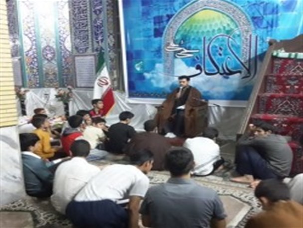 دانش آموزان قدس در اعتکاف رمضانیه + تصاویر