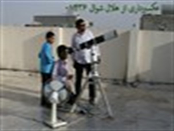گزارش رویت هلال ماه شوال ۱۴۳۶ توسط تیم مرکز نجوم دولت آباد +تصاویر