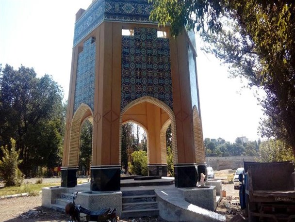 المان شهدای گمنام در مسیر تکمیل نهایی شدن