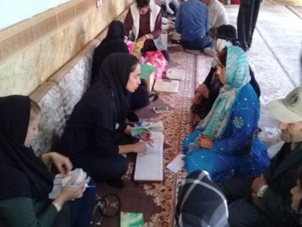 ویزیت رایگان پزشکی در مناطق محروم شاهین دژ+تصاویر