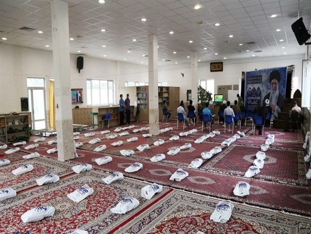 توزیع 1500 بسته معیشتی بین نیازمندان همدانی