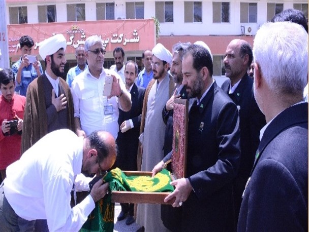حضور خدام رضوی در پالایشگاه گاز فجر جم+تصاویر