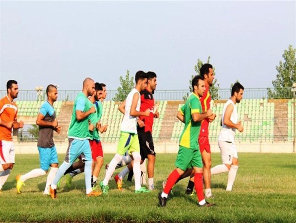 تمرینات بدنسازی باشگاه صنعت ساری آغاز شد