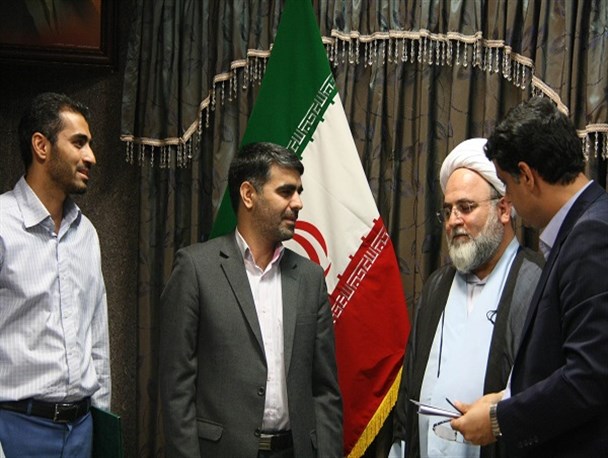 مراسم تودیع و معارفه مسئول بسیج دانشجویی دانشگاه آزاد اسلامی واحد کرج برگزار شد