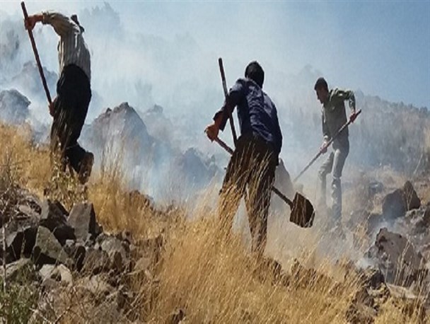 12هکتار از مراتع حفاظت شده زنجان در آتش سوخت/علت آتش سوزی در حال بررسی است