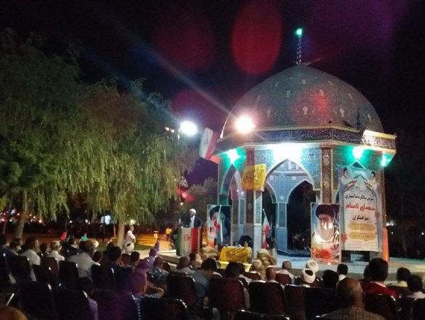 سومین سالگرد خاکسپاری شهدای گمنام غواص عسگران+تصاویر
