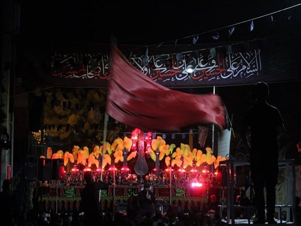 مراسم عزاداری شب عاشورا در خلیل آباد