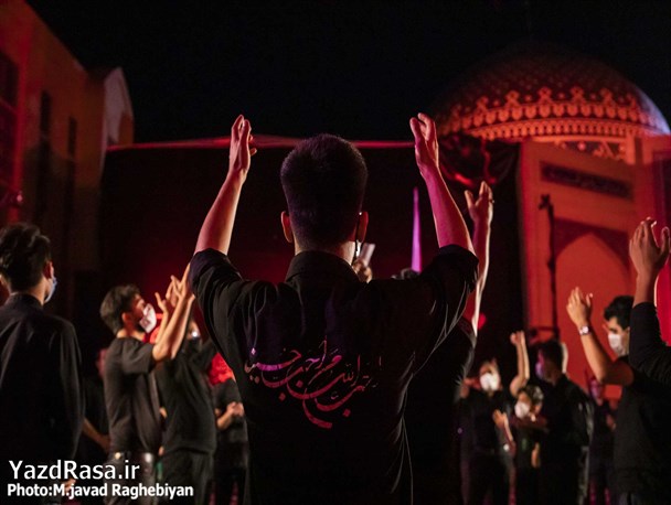 عزاداری شب عاشورای حسینی در یزد