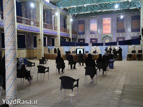 تبدیل شدن پایگاه انقلاب دارالعباده به مرکز مکانیزه واکسیناسیون