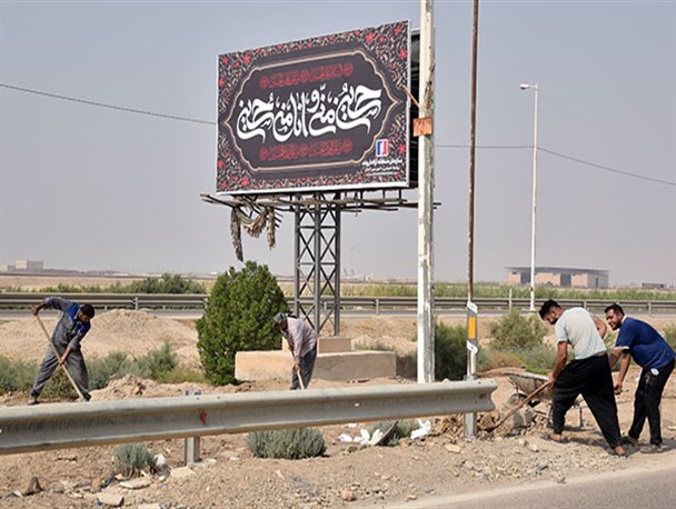 شلمچه چشم به راه زائران امام حسین(ع)