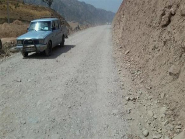 نارضایتی رانندگان از وضعیت نامناسب مسیر واریانت سفیدخانی + عکس