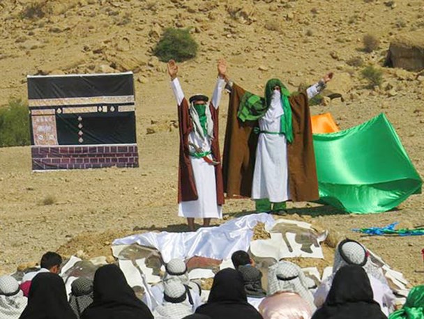 واقعه تاریخی غدیر خم در فراشبند بازسازی می شود