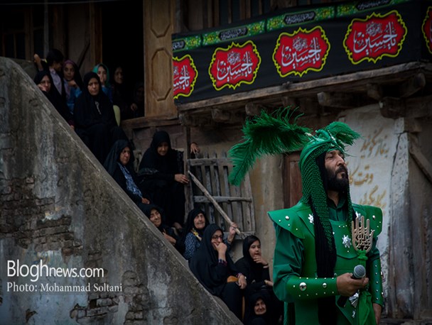 آیین سوگواره خورشید در روستا وسطی کلا قائم‌شهر