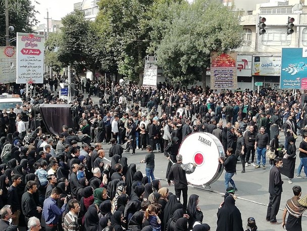 نوای «بی‌علمدارم» در سوگ ساقی عطشان کربلا