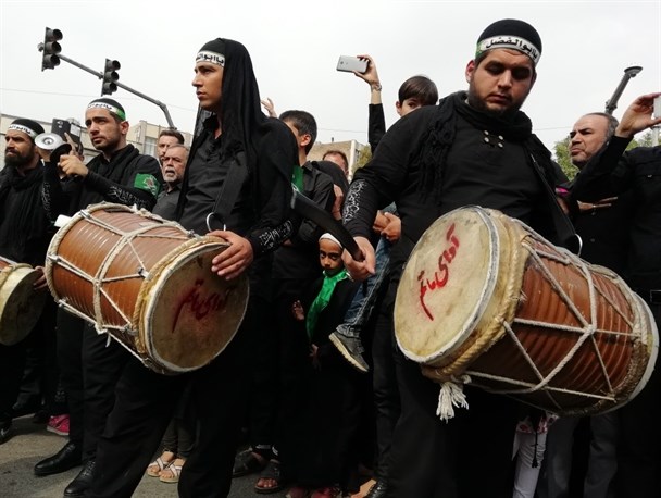 سوگواری کرمانشاهیان در تاسوعای حسینی