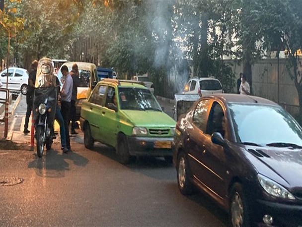 گزارشی از تجمع اعتراضی در خیابان حجاب تهران