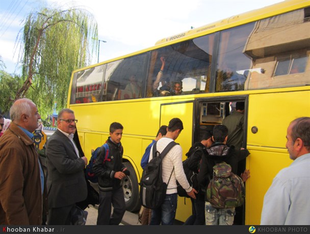 ۱۶۴ دانش آموز خمامی، خشکبیجاری و لشت نشائی عازم اردوهای راهیان نور شدند