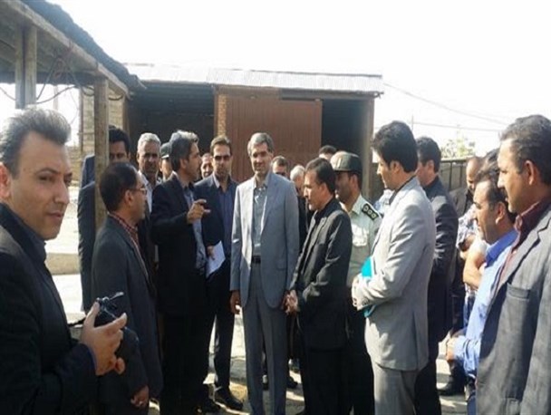 بازدید میدانی مدیر عامل صندوق کارآفرینی امید کشور از شهرک دام شهرستان چگنی