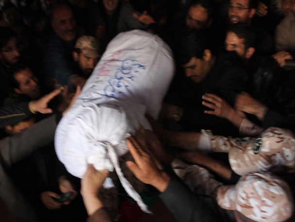 سردار منصور سودی در جمع همرزمان خود در شهر شور و شعور حسینی آرام گرفت