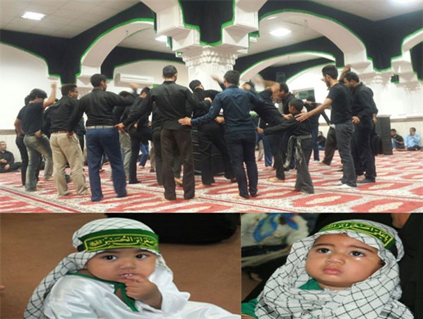 ازسینه زنی«حسن، حسین» تا مراسم گهواره بندان+ تصاویر