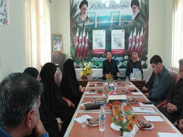 جلسه سرشماری نفوس و مسکن در جزیره مینو برگزار شد