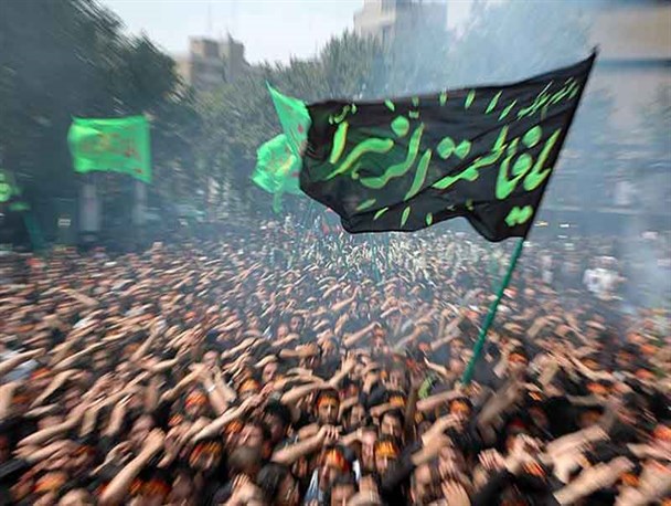 حرکت دسته عزاداری دانشجویان دانشگاه های دارالعباده یزد