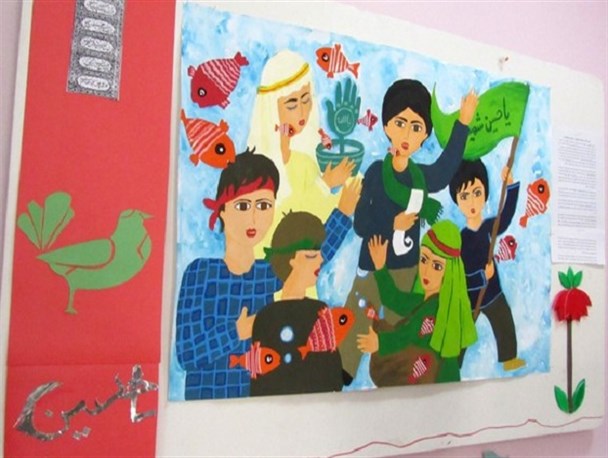 سوگواره کودکان تشنه اند در خوانسار برگزار شد/ تصاویر