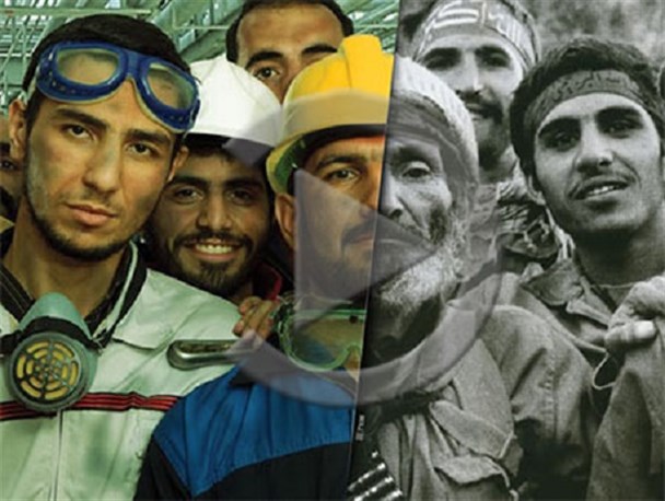 تقدیم ۳۶ شهید از جامعه کارگری در رزن و درگزین