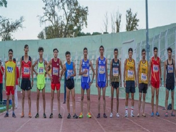 تصاویری از برگزاری مسابقات دوومیدانی قهرمانی باشگاه‌های کشور در خرم آباد