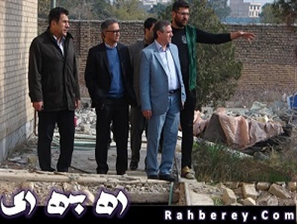 بازدید مسئولان اداره ورزش استان تهران از اماکن ورزشی شهرری + تصاویر