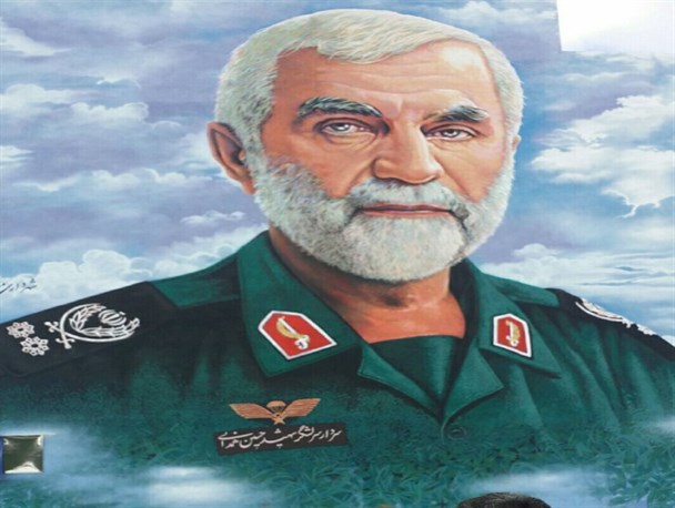 از تمثال سردار سرلشگر شهید حسین همدانی پرده برداری شد+تصاویر