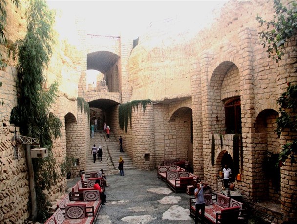 گزارش تصویری/ شهر زیرزمینی کاریز در جزیره زیبای کیش