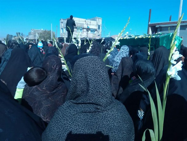 تشییع نمادین پیکر مطهر امام رضا(ع) در روستای محمد آباد رشتخوار+ تصاویر