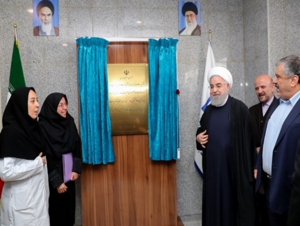 بیمارستان امام خمینی(ره) خوی توسط رئیس جمهور افتتاح شد