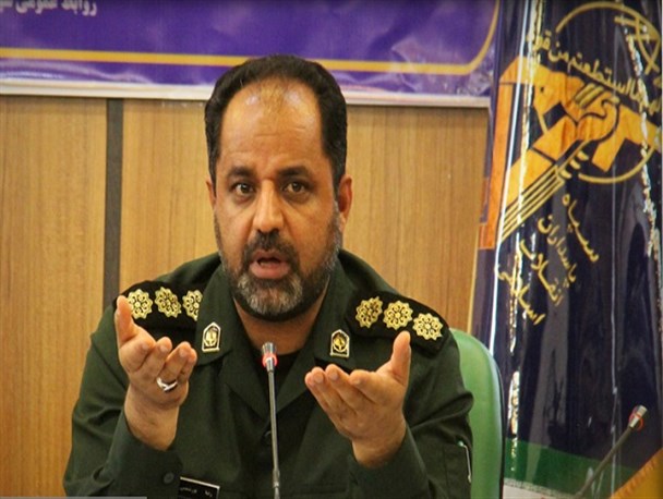 نشست خبری فرمانده سپاه الغدیر استان یزد به مناسبت هفته بسیج