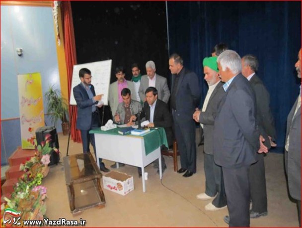 انتخابات تعاونی تخصصی مرتعداران منابع طبیعی در مهریز برگزار شد