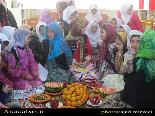 جشن یلدای قصه ها در اصلاندوز +تصاویر