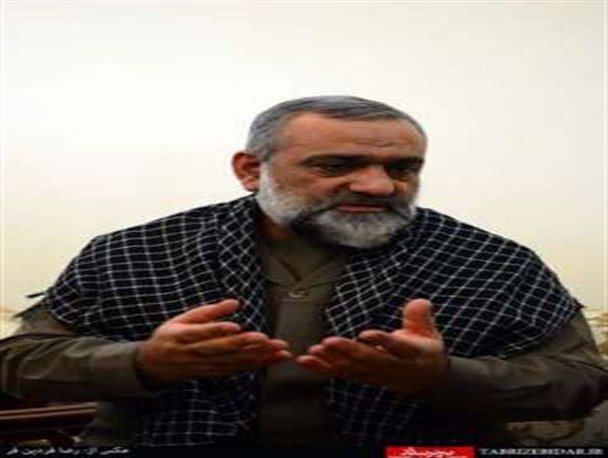 تصاویر/مصاحبه با سردار نقدی در وی آی پی فرودگاه بین المللی شهید مدنی
