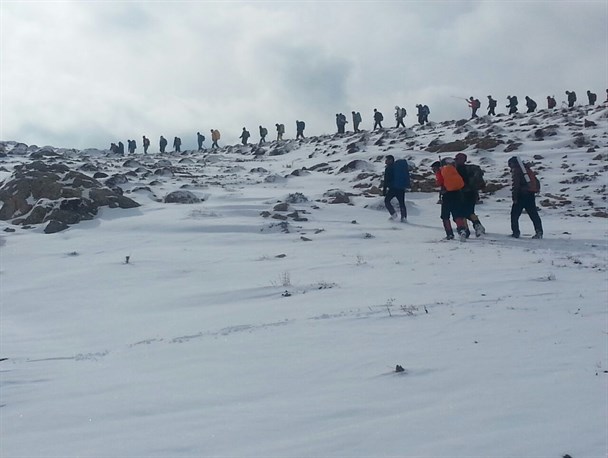 همایش کوهپیمایی استانی به میزبانی اسفراین +تصاویر