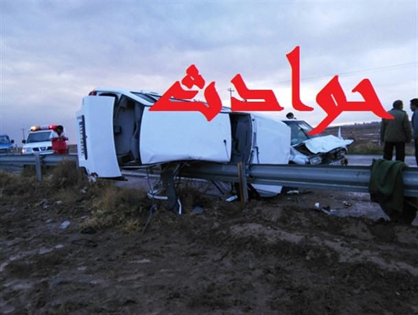تصادف در سه راهی جنگل رشتخوار ۵ مصدوم برجای گذاشت