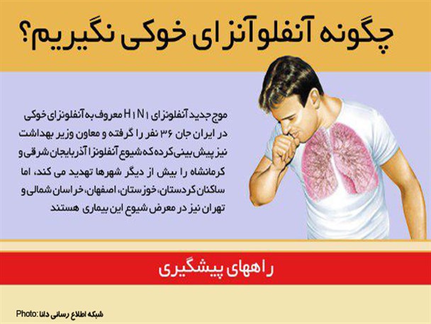 اینفوگرافیک/چگونه آنفلوآنزای خوکی نگیریم؟