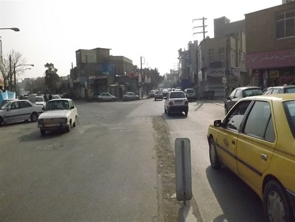 تقاطع آزادی - بهشتی شهر قدس نیازمند اصلاح هندسی