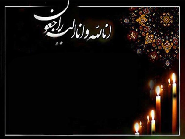 مدیر کتابخانه های عمومی گچساران عزادار شد